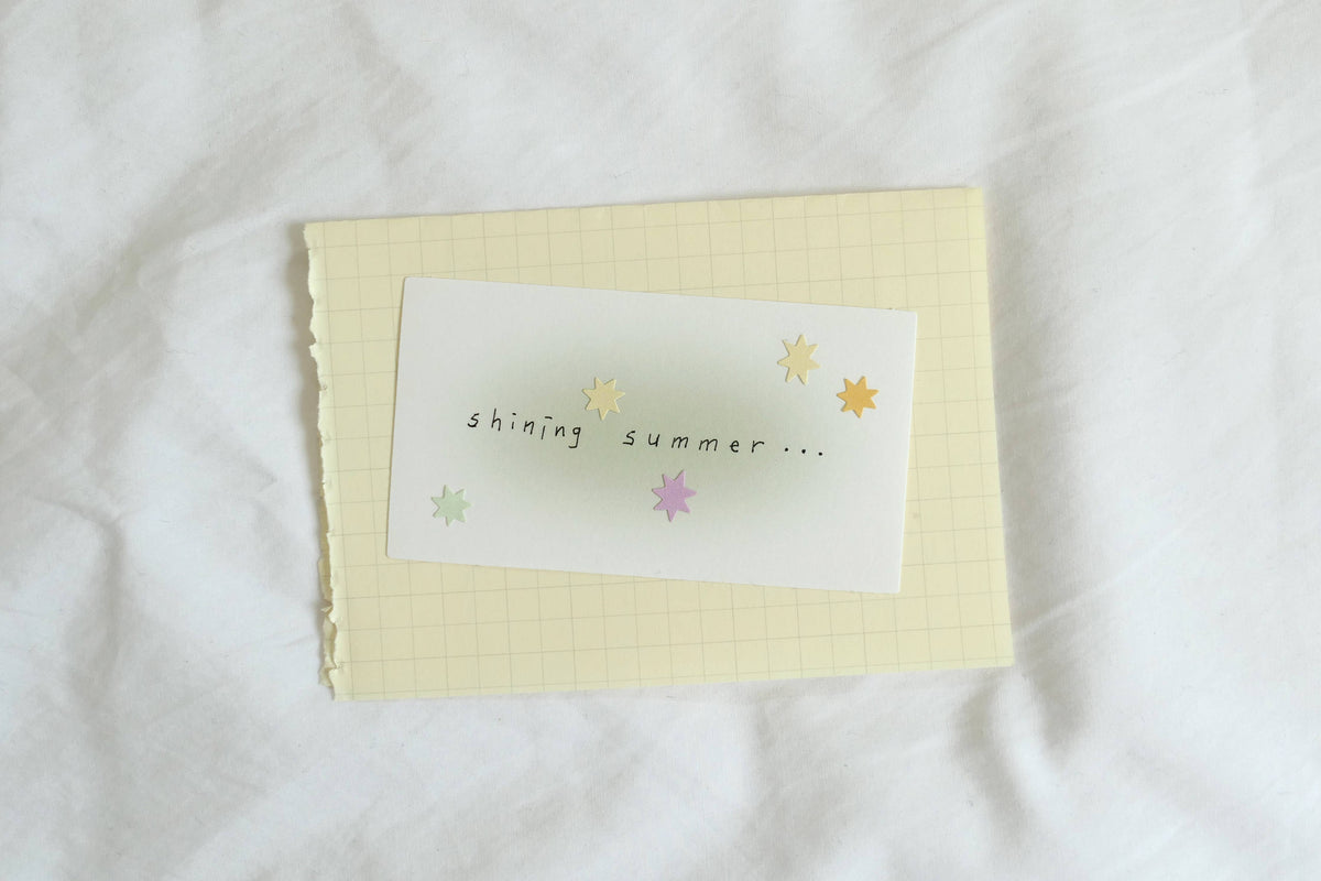 Small Sparkle 3 Sheet Sticker Set | Suatelier