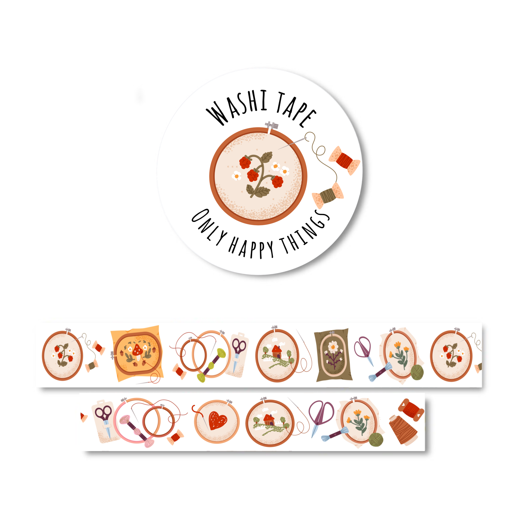 Only Happy Things: Embroidery