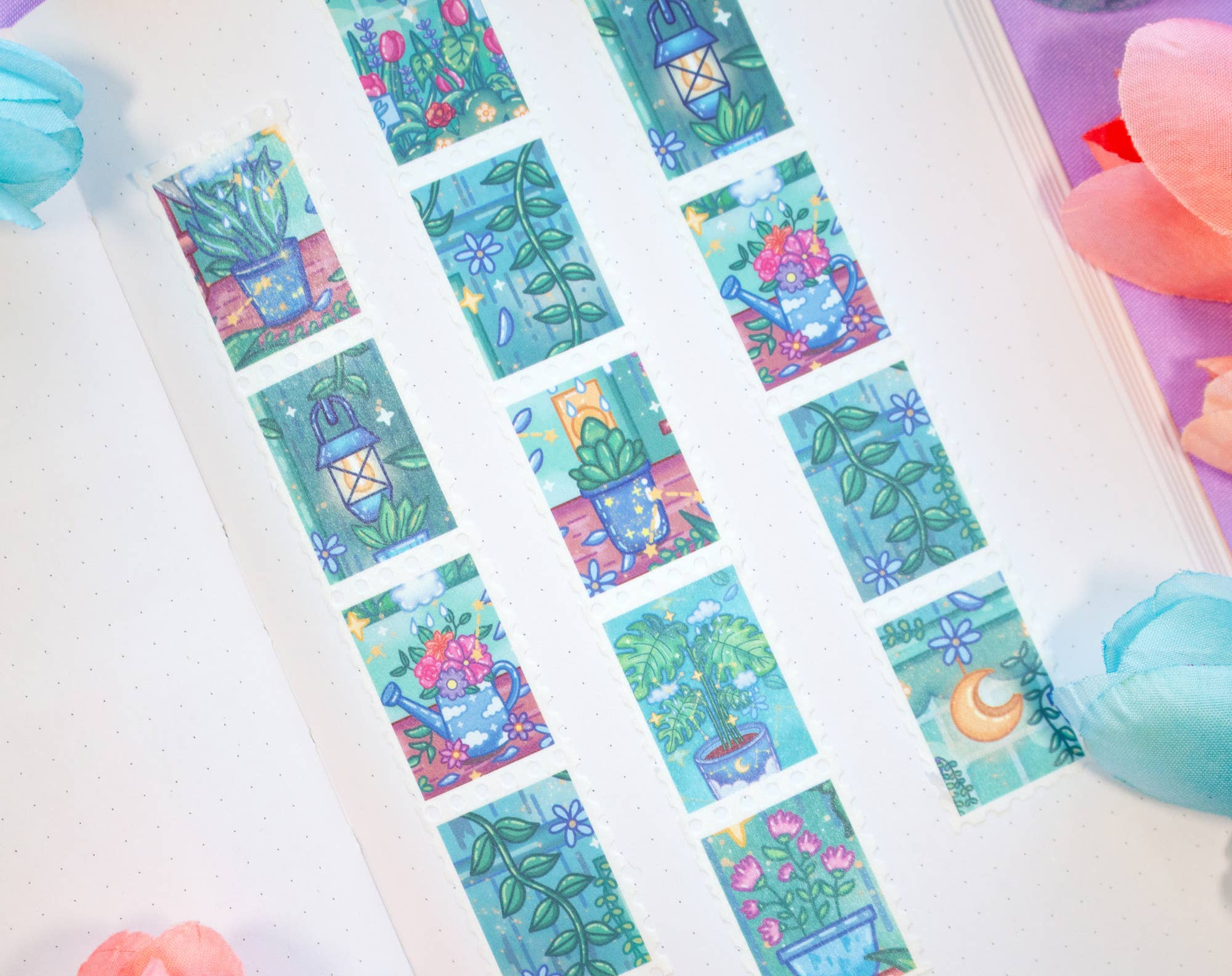 Botanical Bliss Stamp Washi Tape