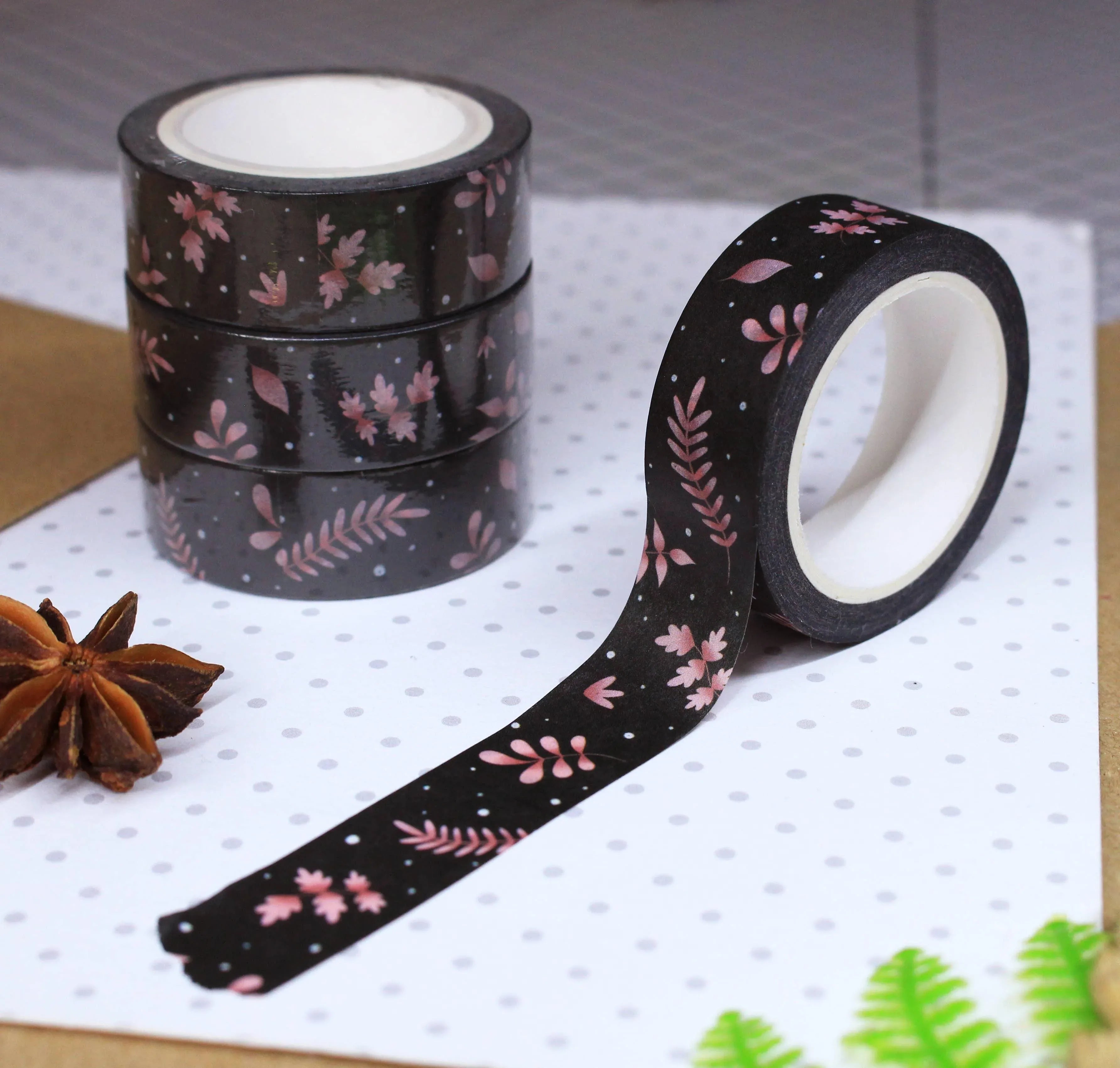 Deep Forest Washi Tape | Ellis Woolley Illustration - Papertail Fox