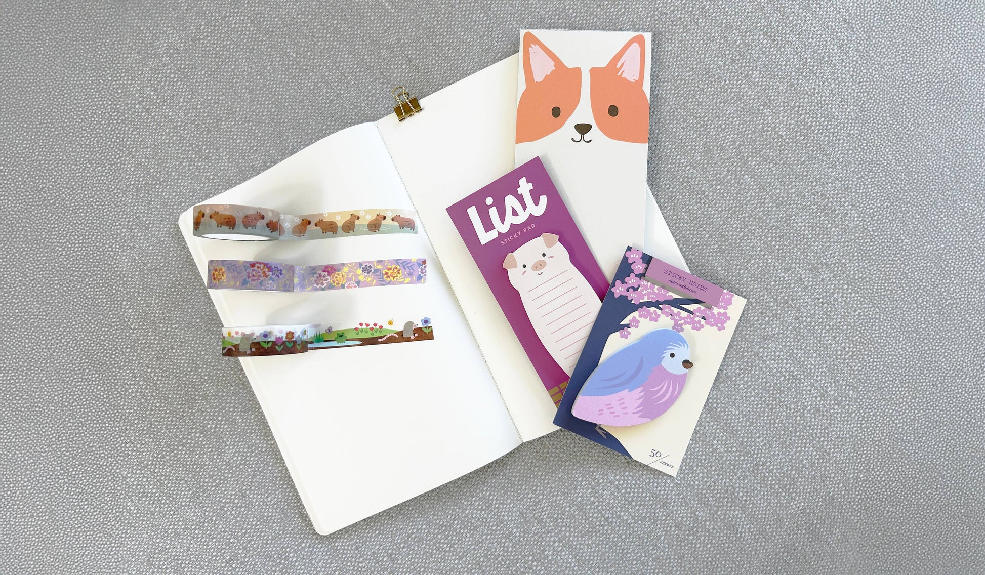Spring Scene Washi Tape by Girl of All Work | Papertail Fox