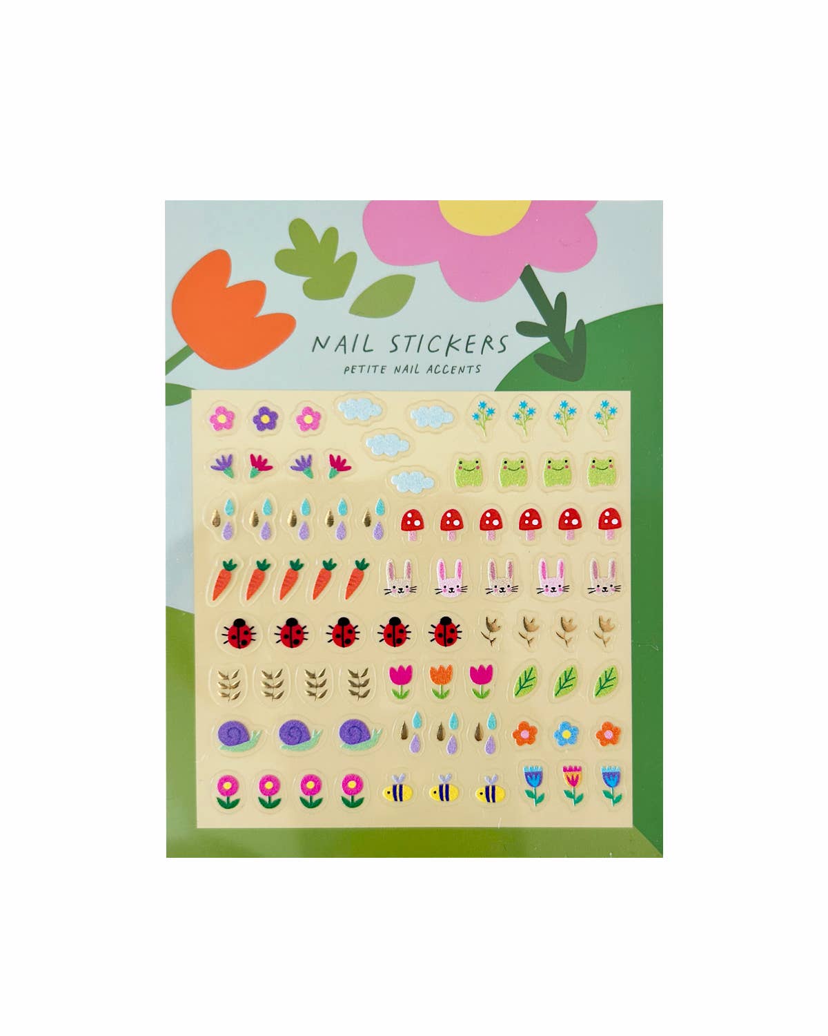 Garden Charms Nail Stickers by Girl of All Work | Papertail Fox