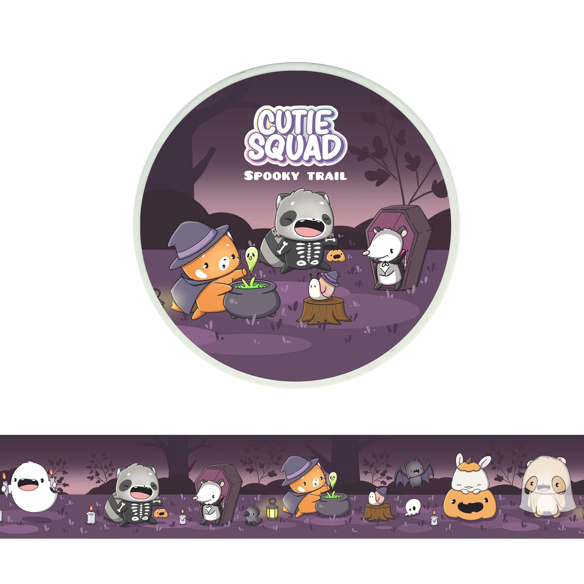 Spooky Trail Washi Tape by CutieSquad | Papertail Fox