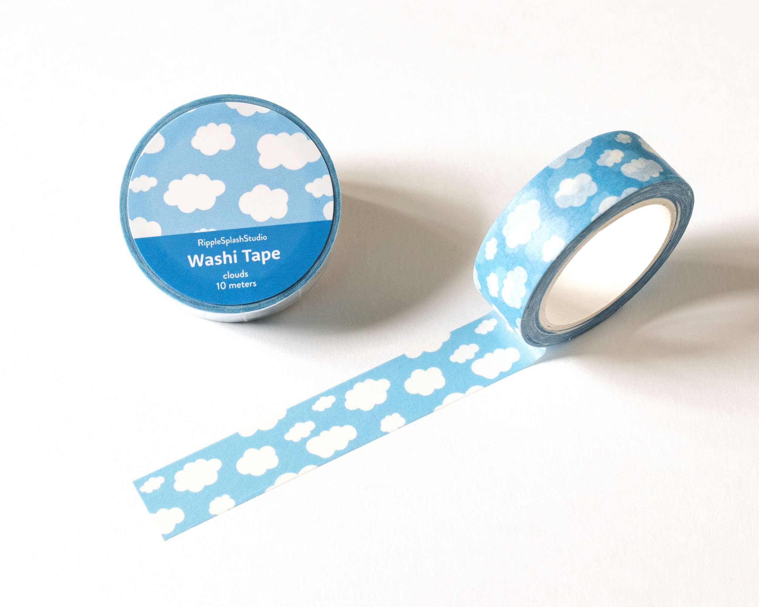 Clouds Washi Tape by RippleSplash Studio | Papertail Fox