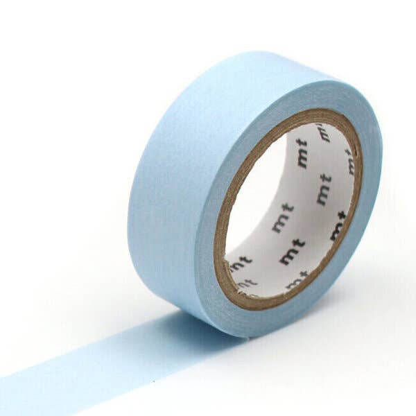 Pastel Cyan MT Solids Washi Tape by MT Tapes | Papertail Fox