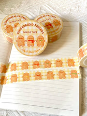 Gingerbread Friends Washi Tape by Lily and Stars Studio | Papertail Fox