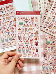 Kissaten Sticker Sheet no.153 by Cherry Rabbit | Papertail Fox