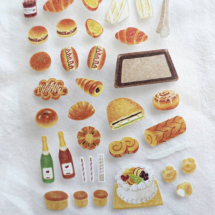 Old Bakery Sticker Sheet | Suatelier