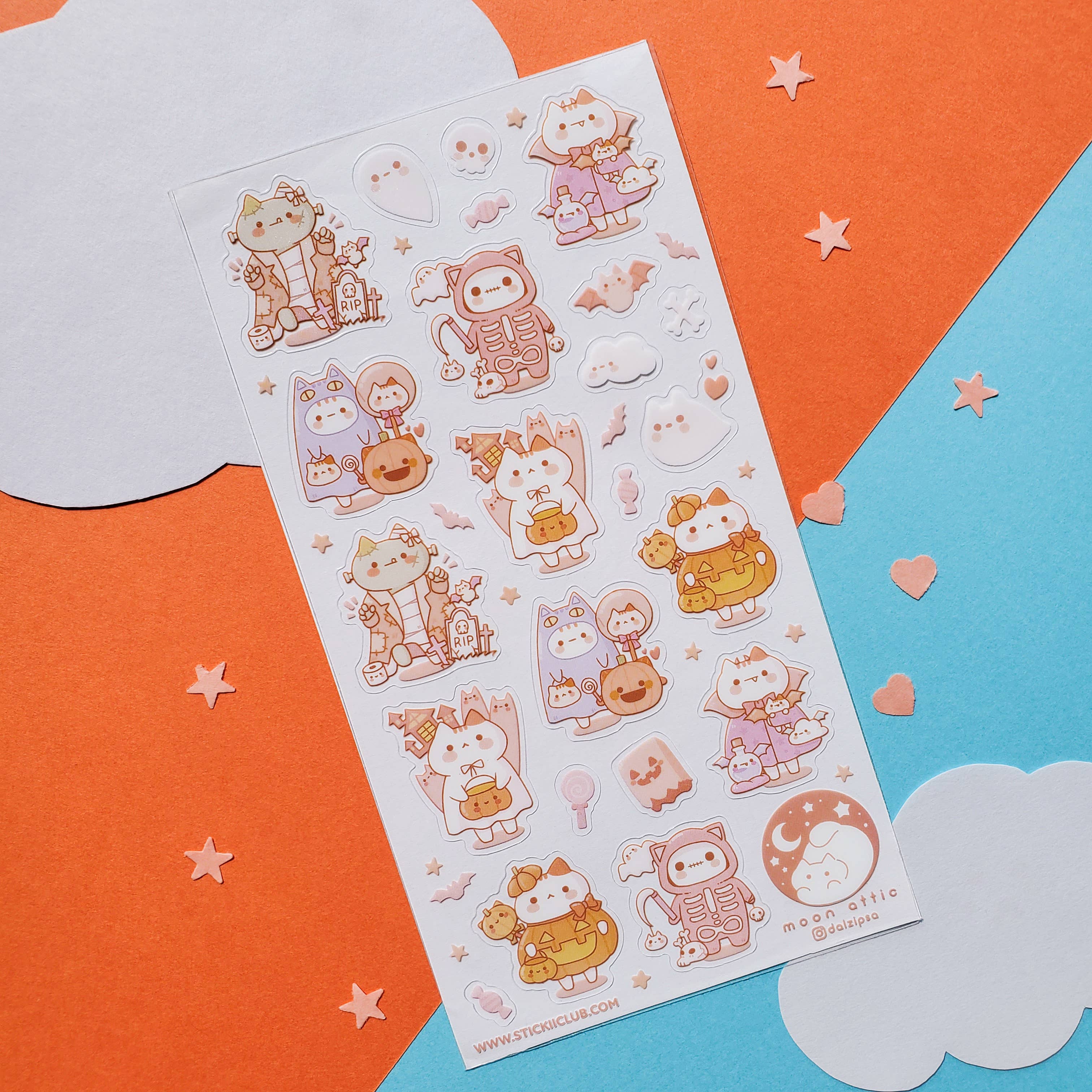 Trick or Treat Sticker Sheet | Stickii