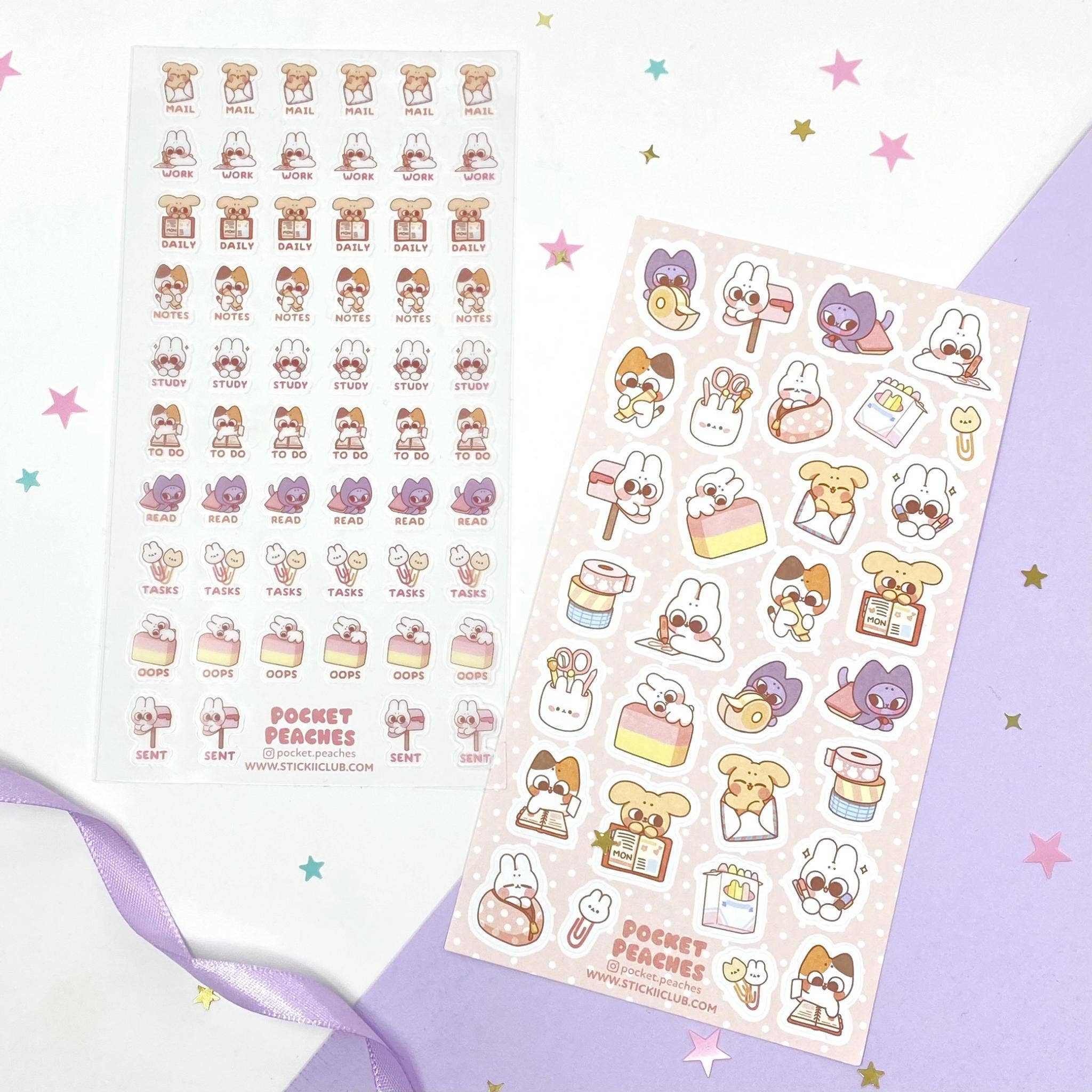 Planner Cuties Sticker Sheet | Stickii