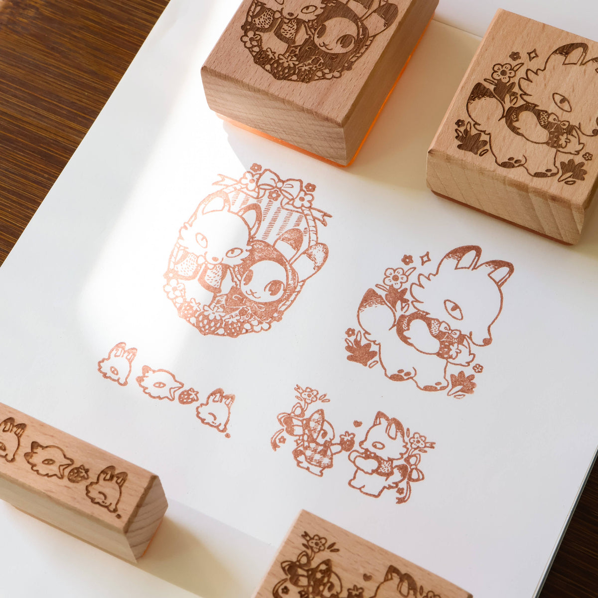 Strawberry Bunny Mystery Stamp Tin | Thousand Skies