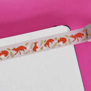 Happy Foxes Washi Tape by Nutmeg and Arlo | Papertail Fox
