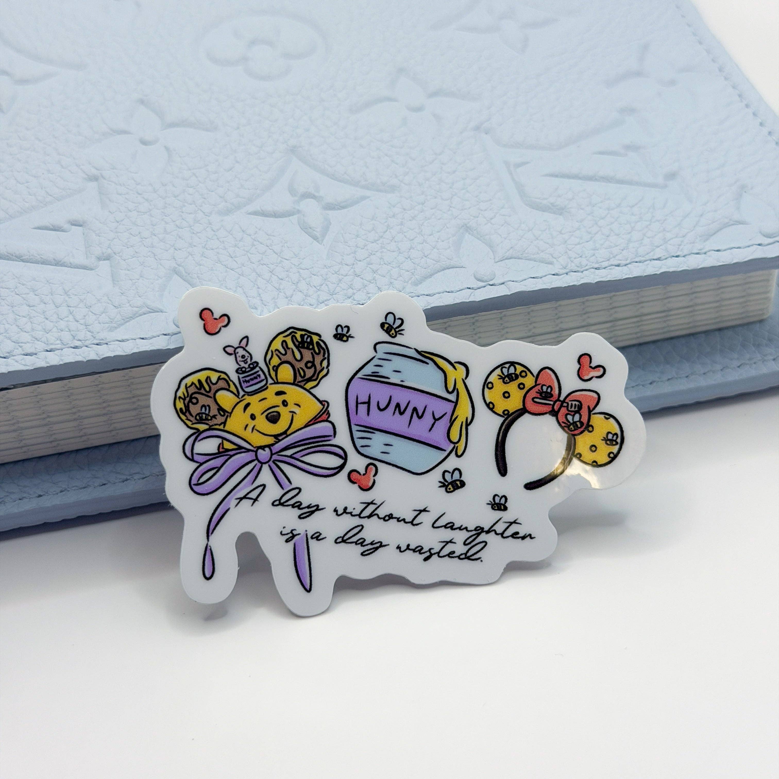 A Day Without You Ears Vinyl Die Cut Sticker | Planner Monkey Co
