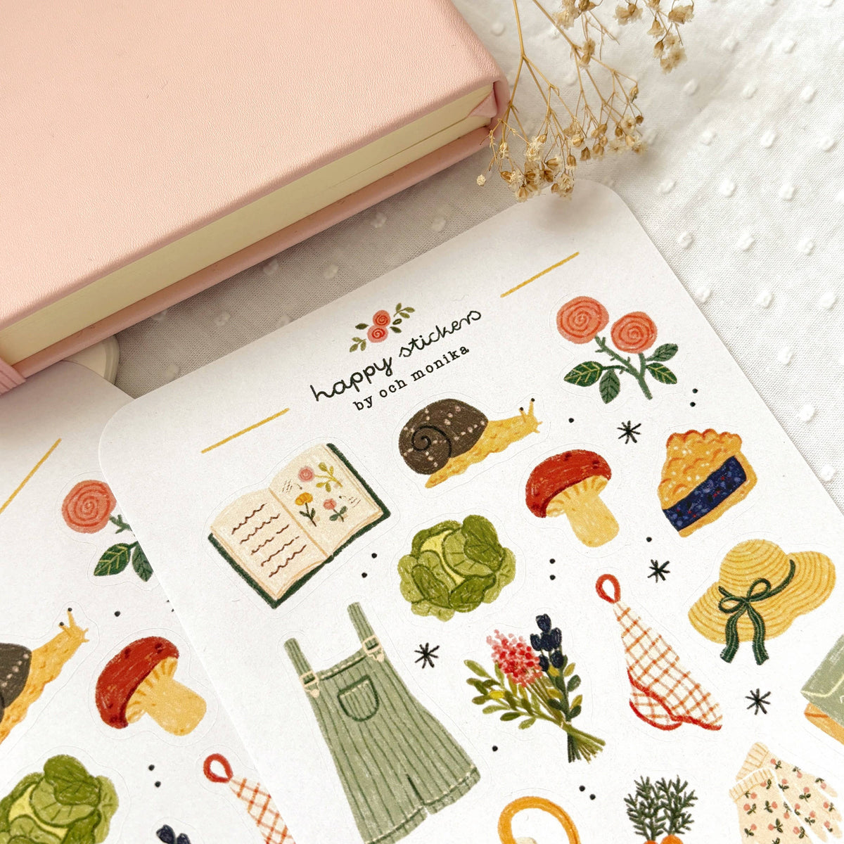 In the Garden Sticker Sheet | Och Monika