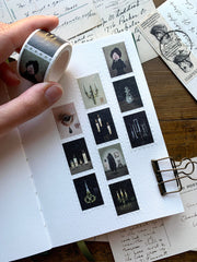 Haunted Victorian Manor Stamp Washi Tape by The Creeping Moon | Papertail Fox