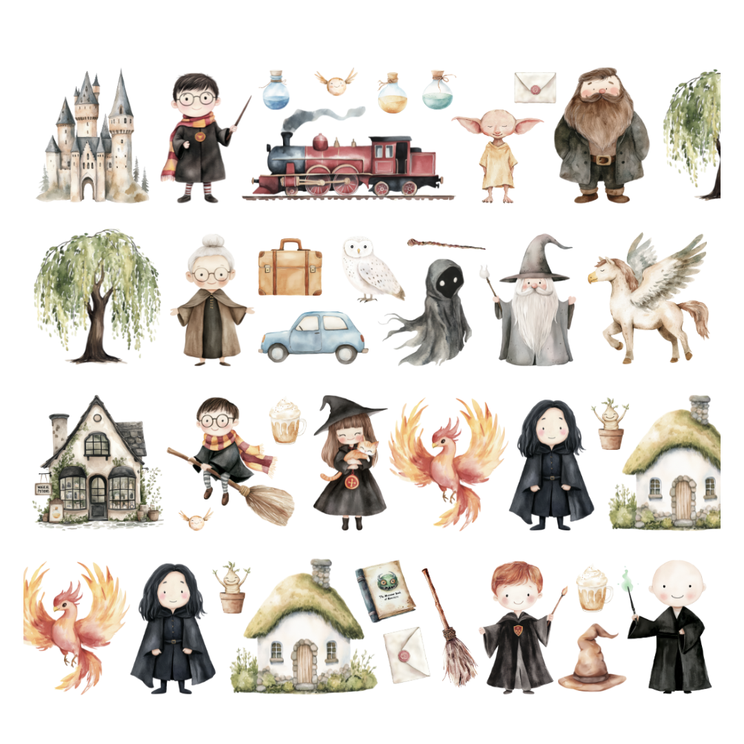 Penpaling Paula: Wizarding World - Pet Tape Pre Cut