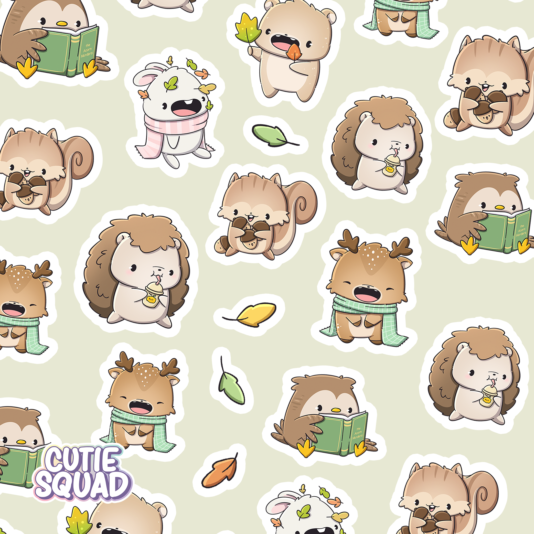 Forest Walk Sticker Sheet | CutieSquad