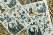 Forest Fantasy Transfer Stickers by CoraCreaCrafts | Papertail Fox