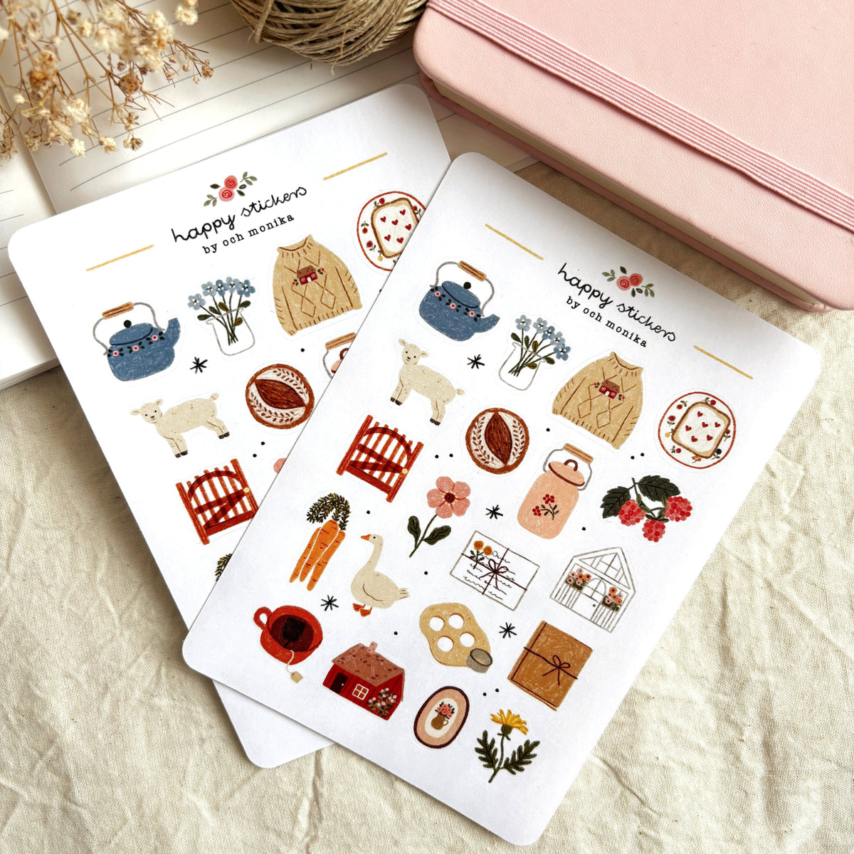 Soft Life Sticker Sheet | Och Monika