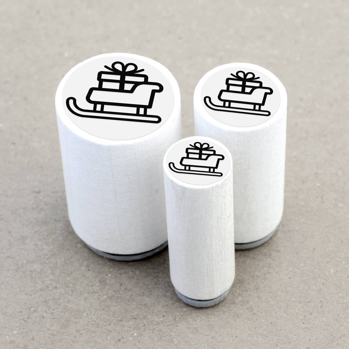 Gift Sleigh Mini Stamp | Merry & Bright