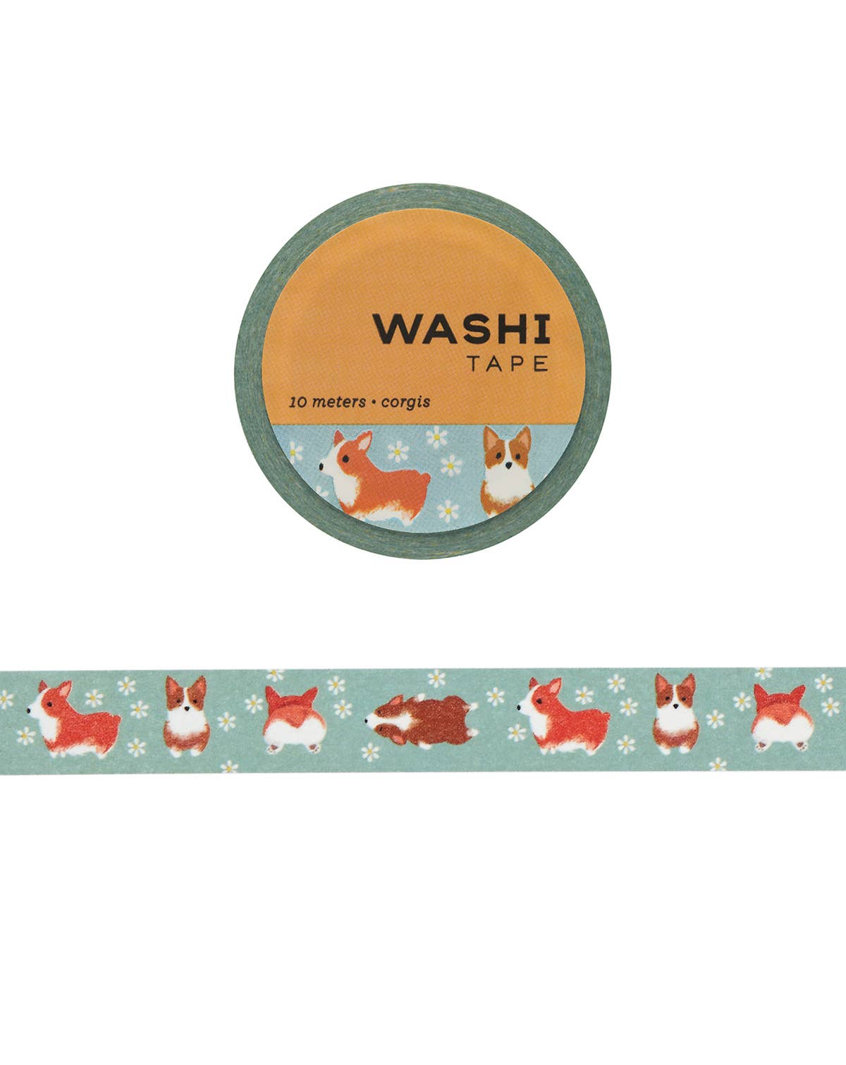 Corgis Washi Tape by Girl of All Work | Papertail Fox
