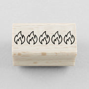 Flame Rating Stamp by Merry & Bright | Papertail Fox