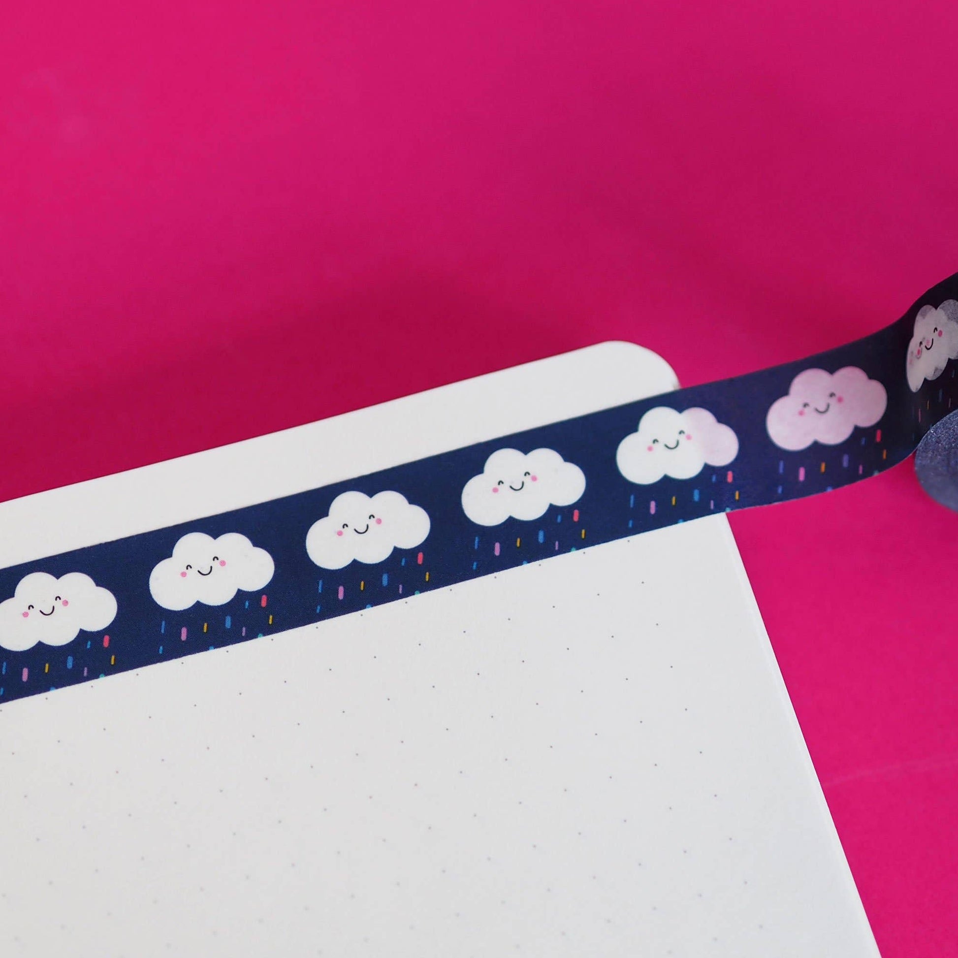 Rainy Clouds Washi Tape by Nutmeg and Arlo | Papertail Fox