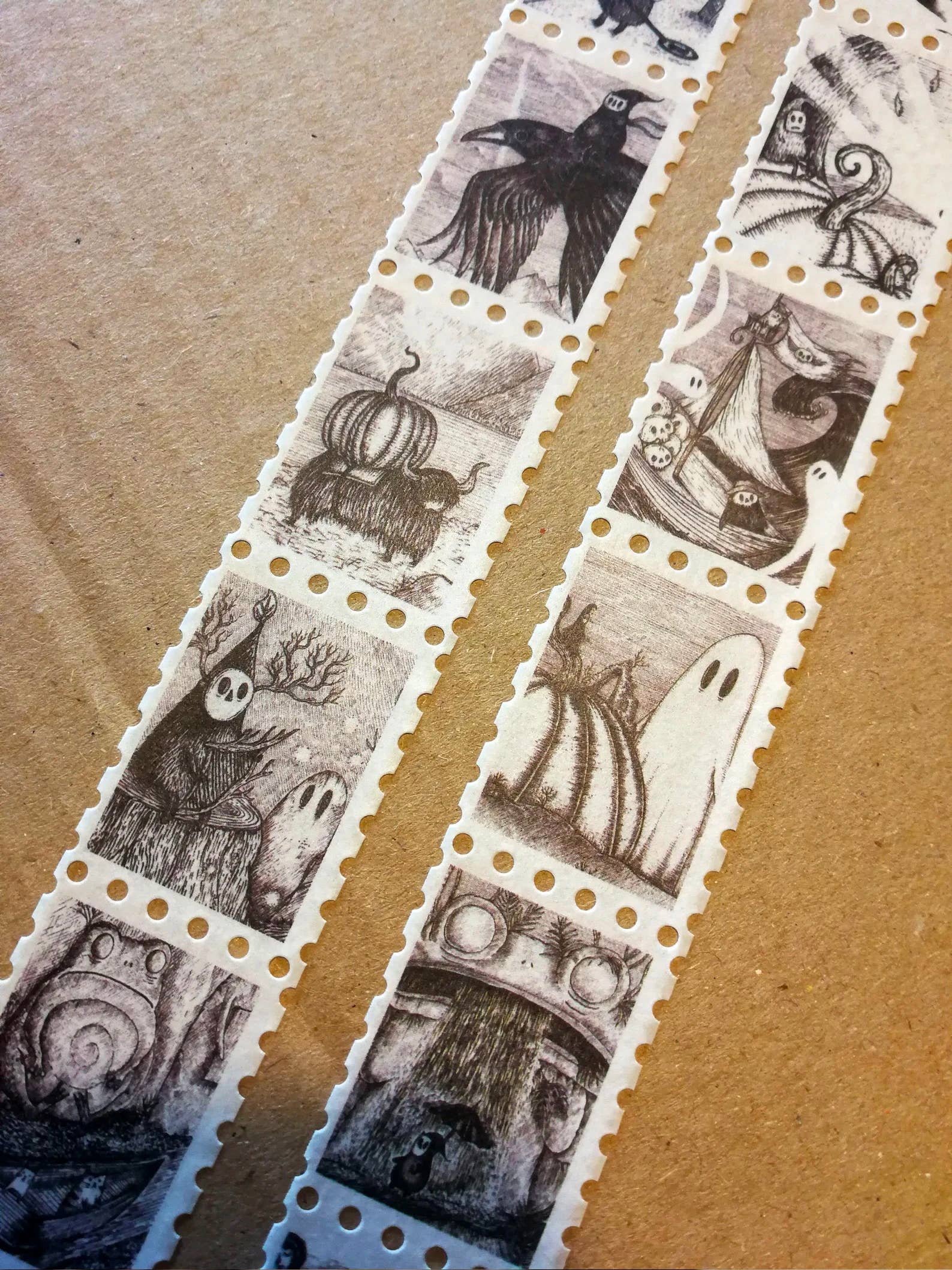 Fragments Fantasy Art Stamps Washi Tape: Tape 2 by Jon Turner | Papertail Fox