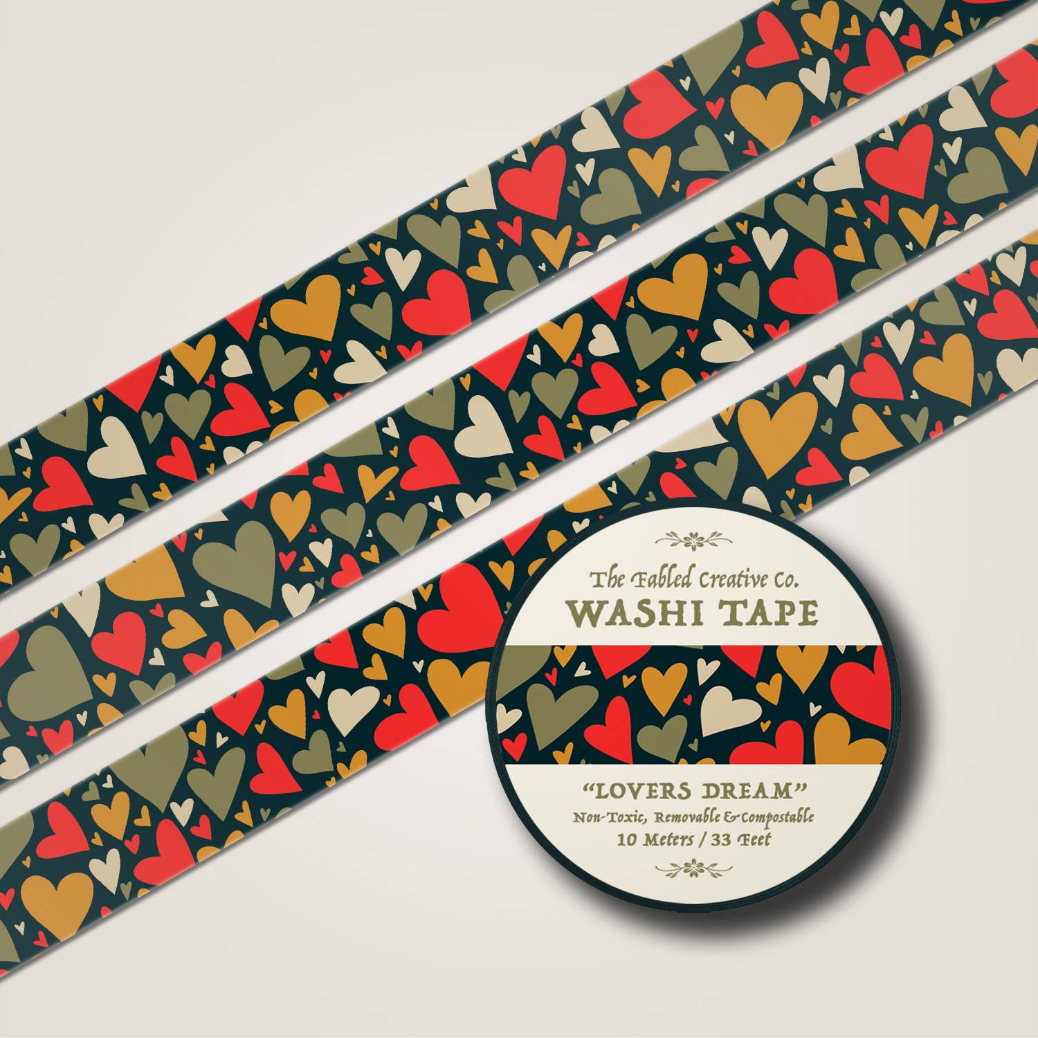 Lovers Dream Washi Tape | The Fabled Creative Co.