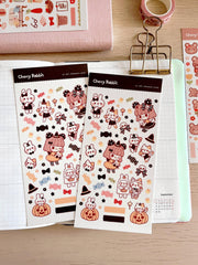 Halloween Candy Sticker Sheet no.063 - Papertail Fox