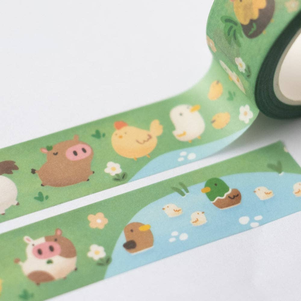 Farm Friends Washi Tape | Birdie Tam