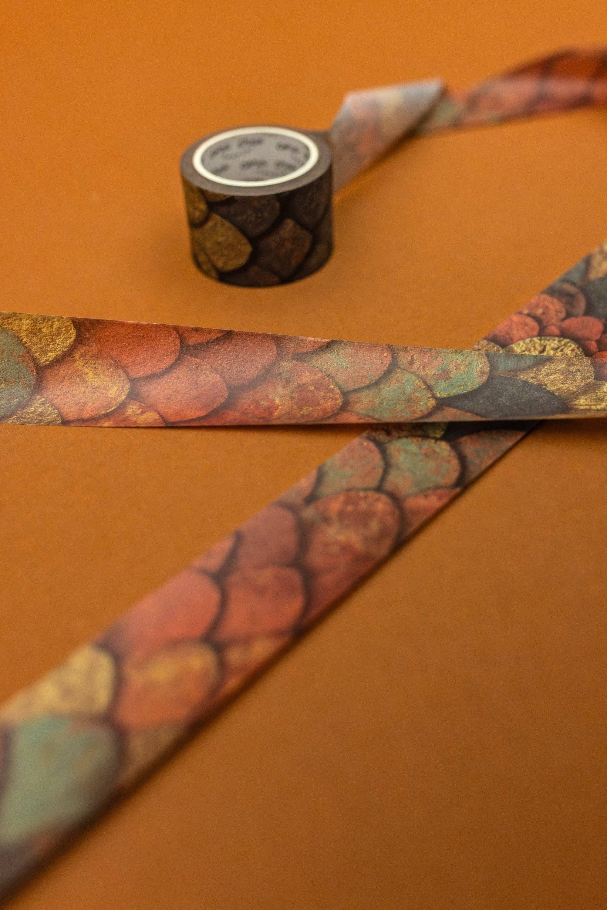 Dragon Scales Washi Tape | CoraCreaCrafts