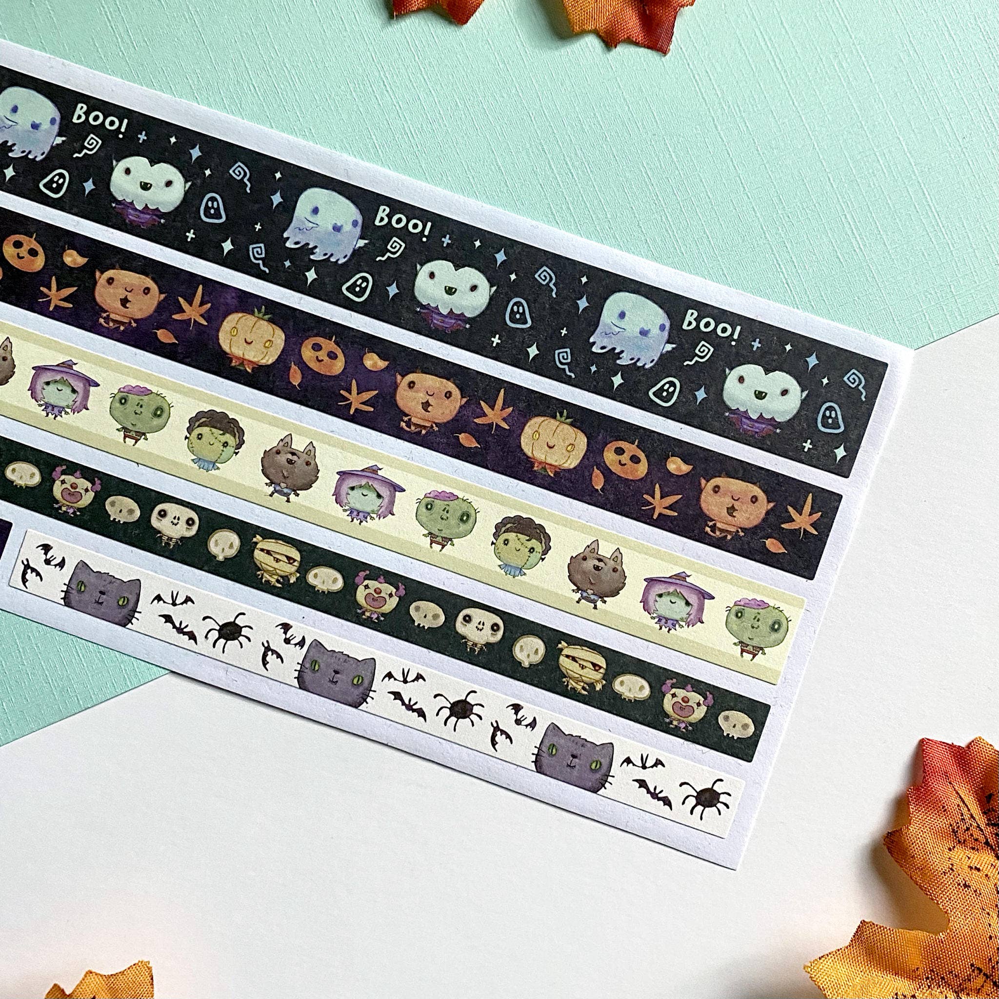 Monster Mash Sticker Strips | Stickii