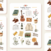 Folklore Sticker Sheet by Och Monika | Papertail Fox