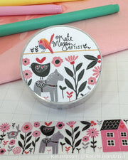 Farmhouse Scene Scandi Washi Tape | Kate Mason Artist