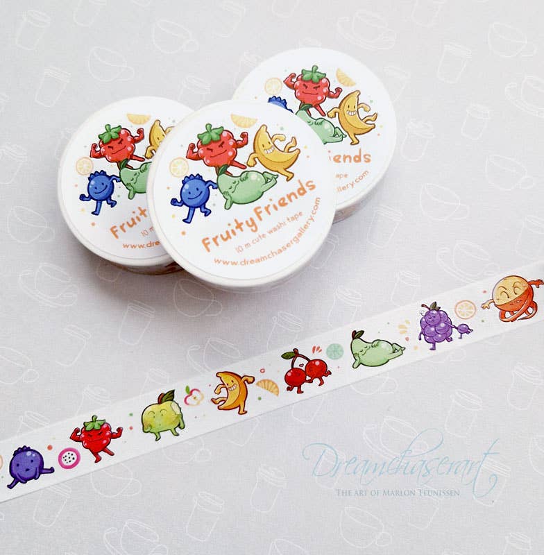 Fruity friends Washi tape