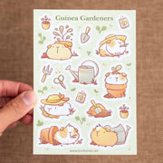 Guinea Gardeners Sticker Sheet by Birdie Tam | Papertail Fox