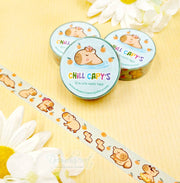 Chill Capy Washi Tape