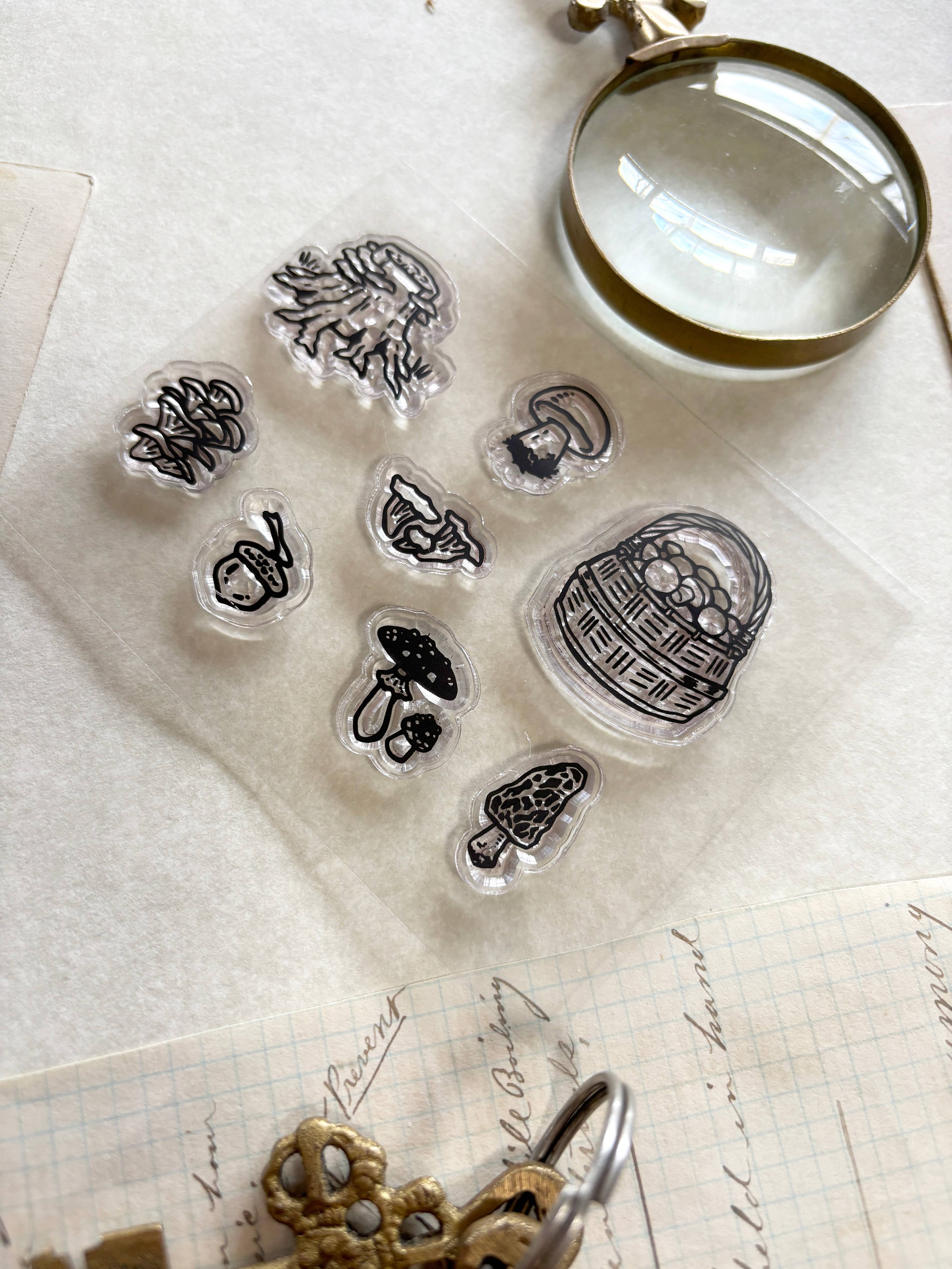 Foraging Clear Stamp Set | The Creeping Moon