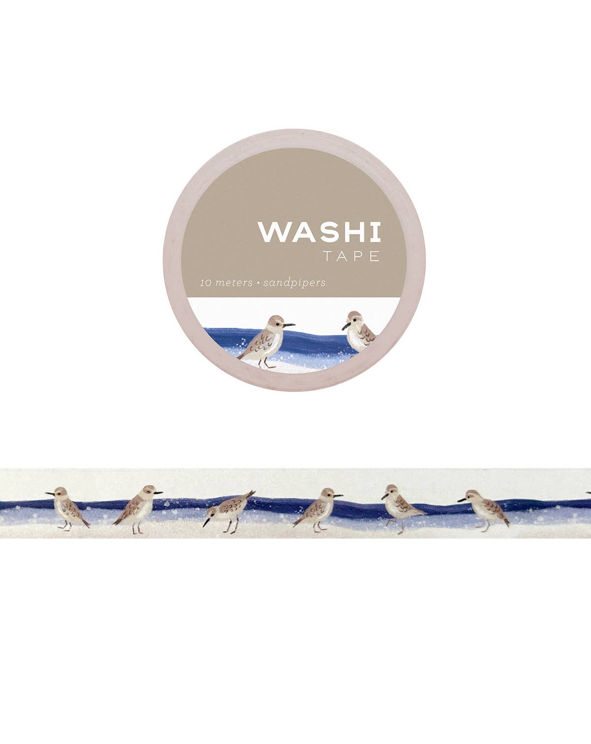 Sandpipers Washi Tape by Girl of All Work | Papertail Fox