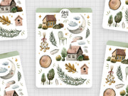 Home Sticker Sheet by Wild Pencil Studio | Papertail Fox