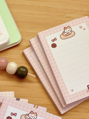 Loafing Cat Memo Pad by Cherry Rabbit | Papertail Fox