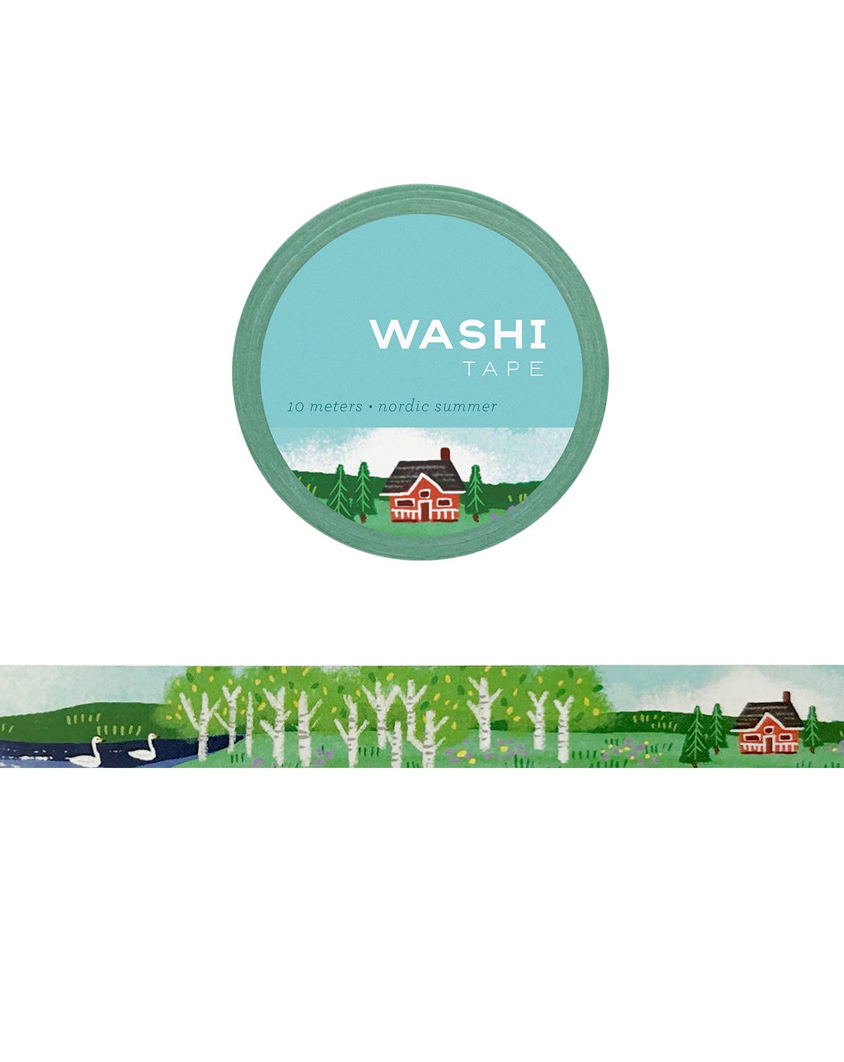 Nordic Summer Washi Tape by Girl of All Work | Papertail Fox