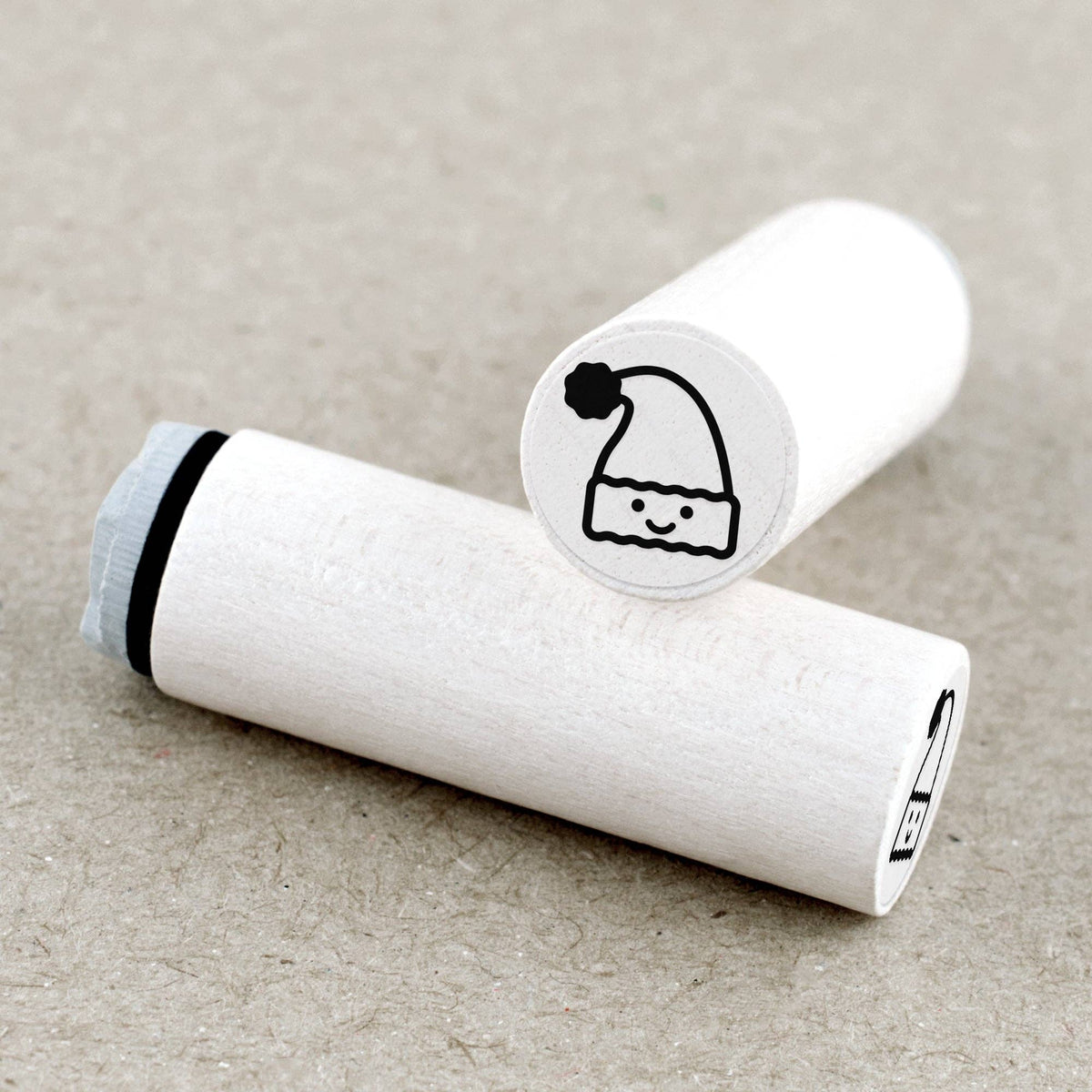 Santa Hat Mini Stamp by Merry & Bright | Papertail Fox