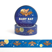 Baby Bat Washi Tape by LuxCups Creative | Papertail Fox