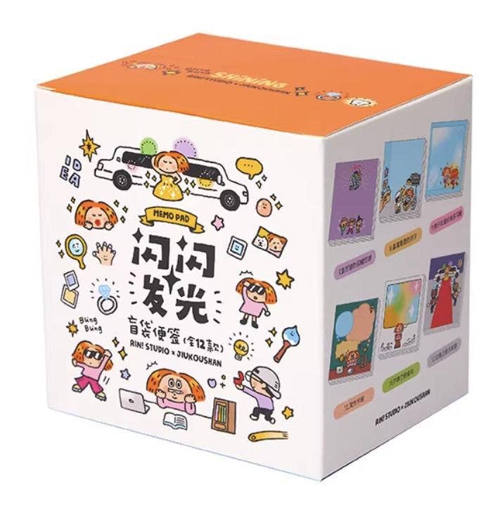 Shining Life 12 Memo Pad Box Set | RiN! Studio