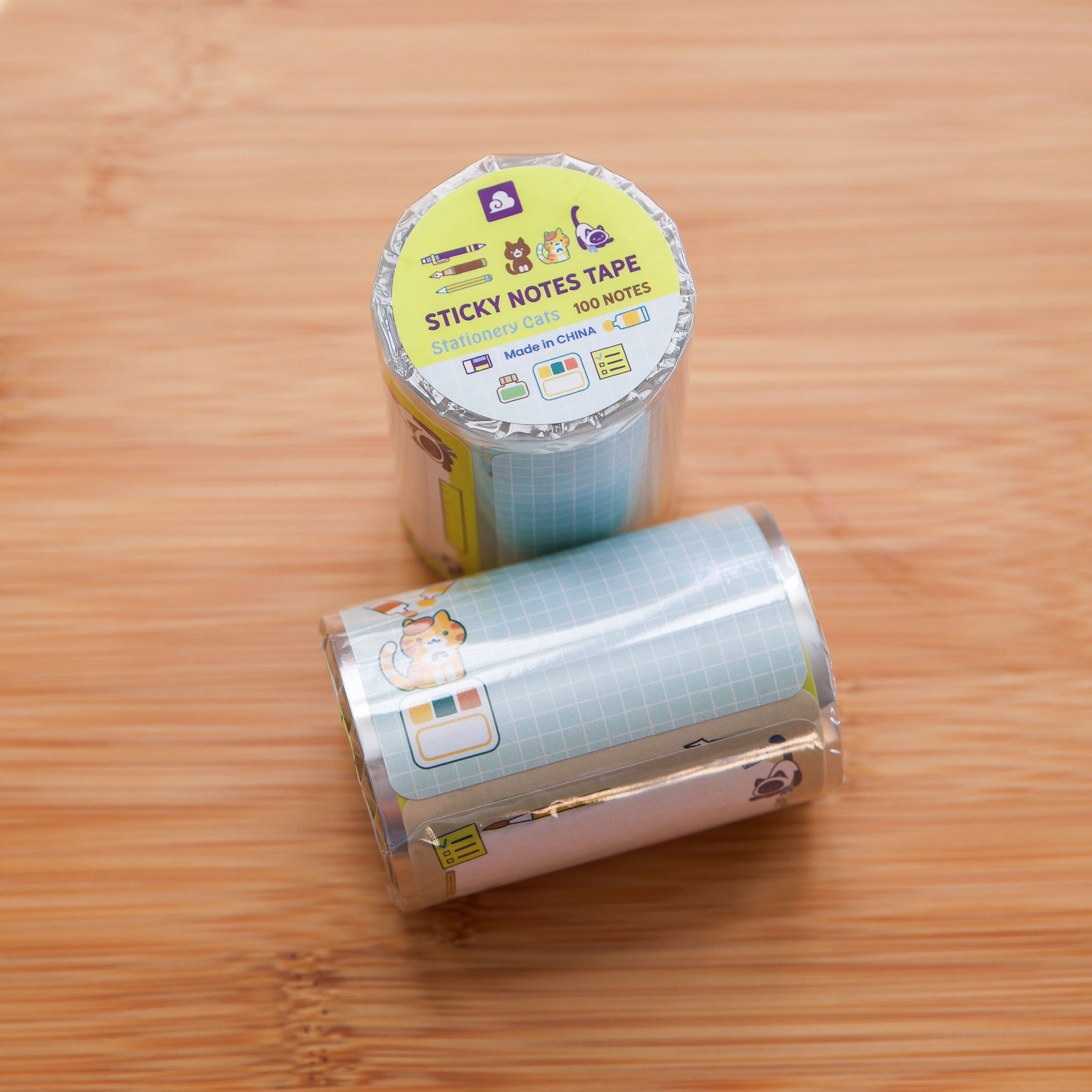 Stationery Cats Paper Roll Labels by Thousand Skies | Papertail Fox