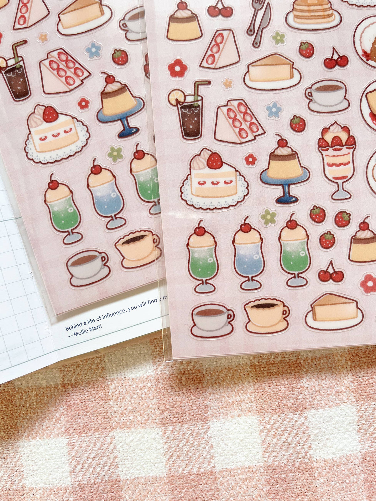 Kissaten Sticker Sheet no.153 by Cherry Rabbit | Papertail Fox
