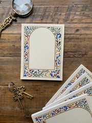 Medieval Border Notepad by The Creeping Moon | Papertail Fox