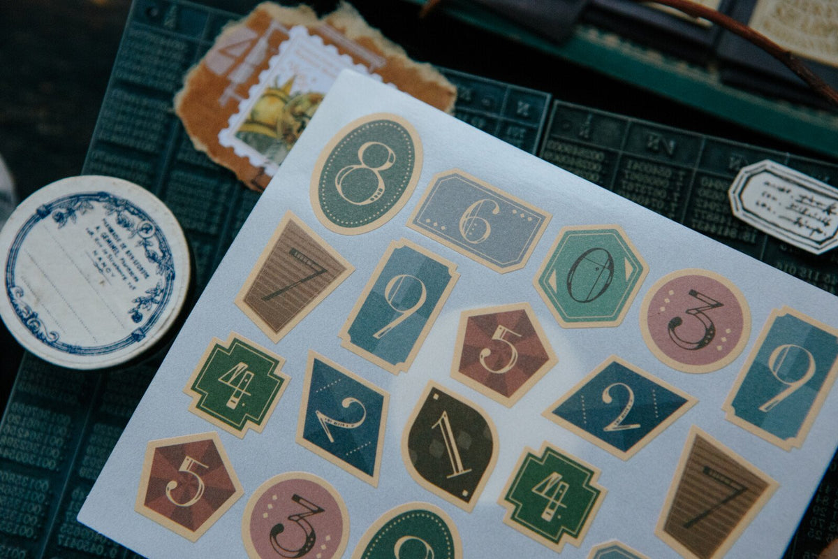 Geometry Number 2 Sheet Sticker Set by OURS | Papertail Fox